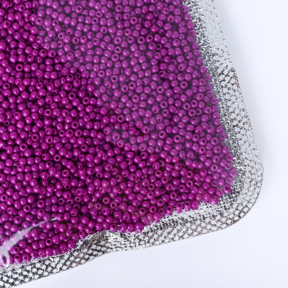 Glass Galvanized Seed Beads 12/0 Size 1.8mm GA-1053 Color WholesaleRhinestone