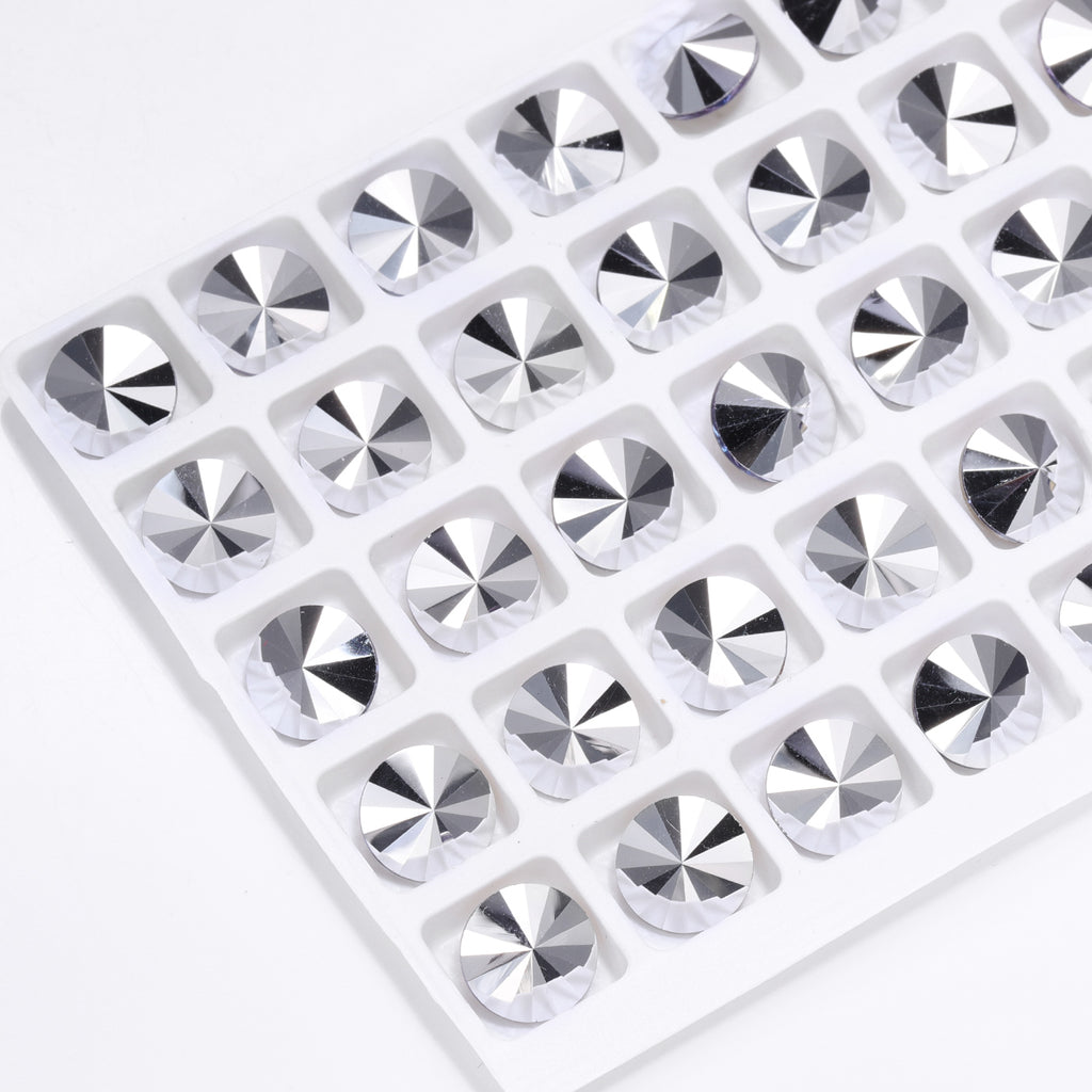 Comet Argent Light Rivoli Shape High Quality Glass Pointed Back Fancy Rhinestones WholesaleRhinestone