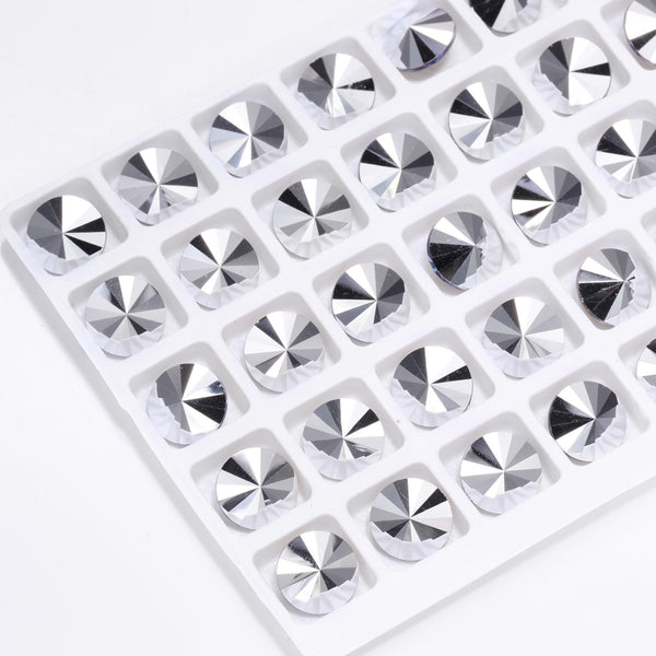 Comet Argent Light Rivoli Shape High Quality Glass Pointed Back Fancy Rhinestones WholesaleRhinestone