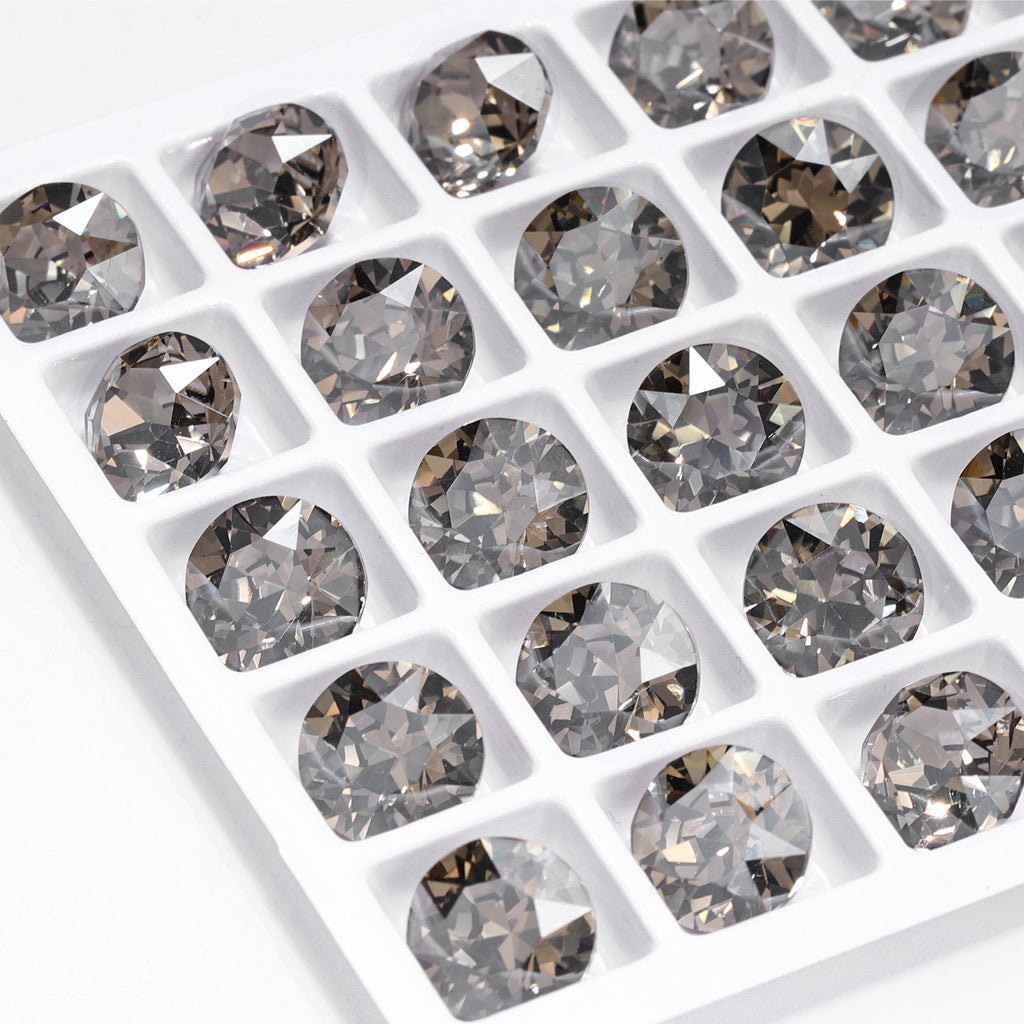 Satin XIRIUS Chaton Shape High Quality Glass Pointed Back Fancy Rhinestones WholesaleRhinestone