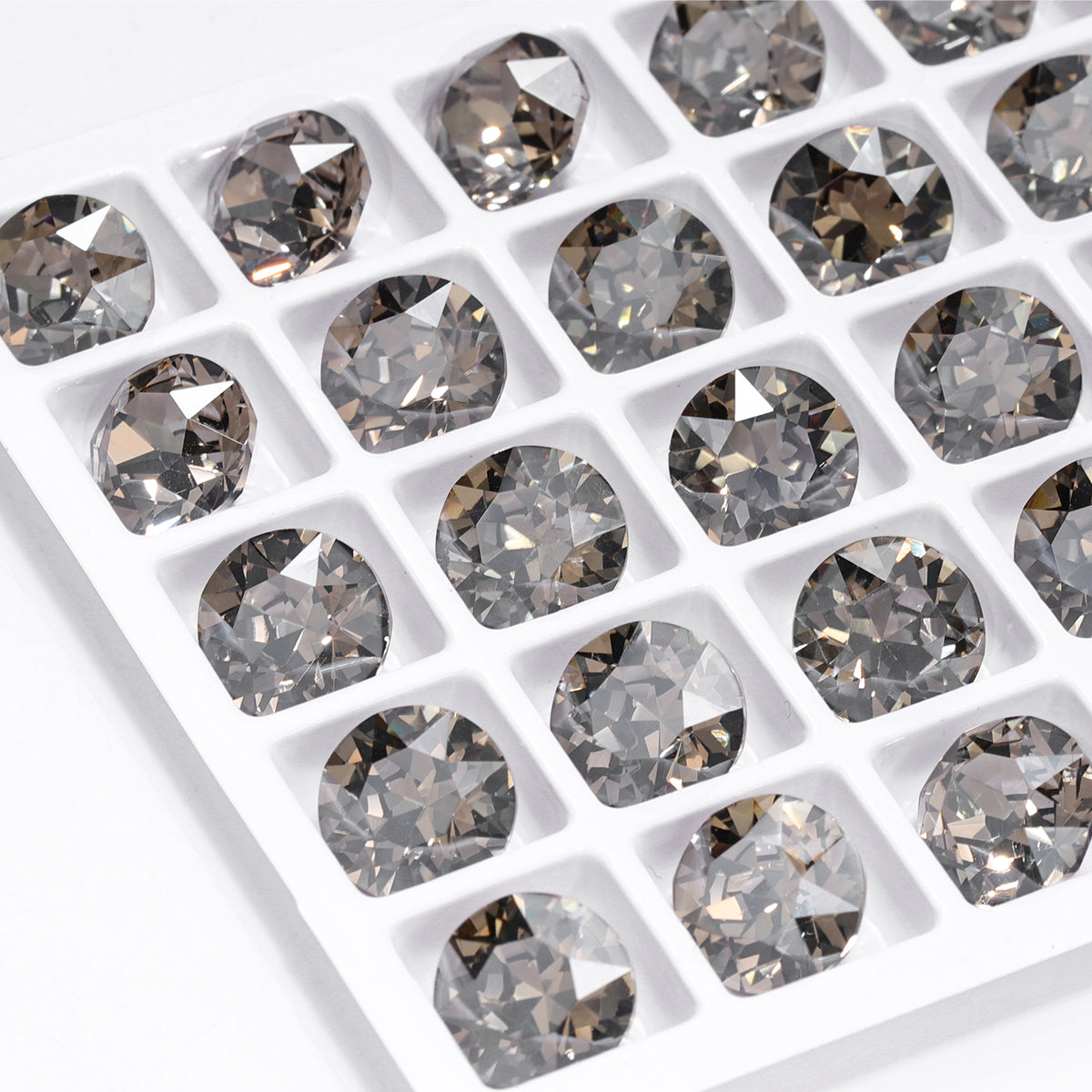 Satin XIRIUS Chaton Shape High Quality Glass Pointed Back Fancy Rhinestones WholesaleRhinestone