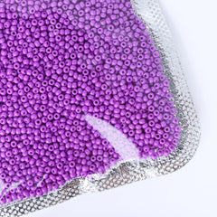 Glass galvaniserte frøperler 12/0 størrelse 1,8 mm GA-1052 farge