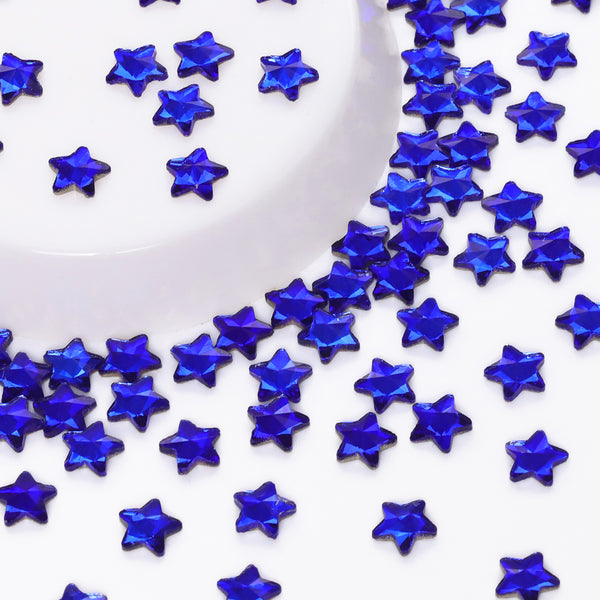 Star Shape Sapphire Flat Back Fancy Rhinestones WholesaleRhinestone