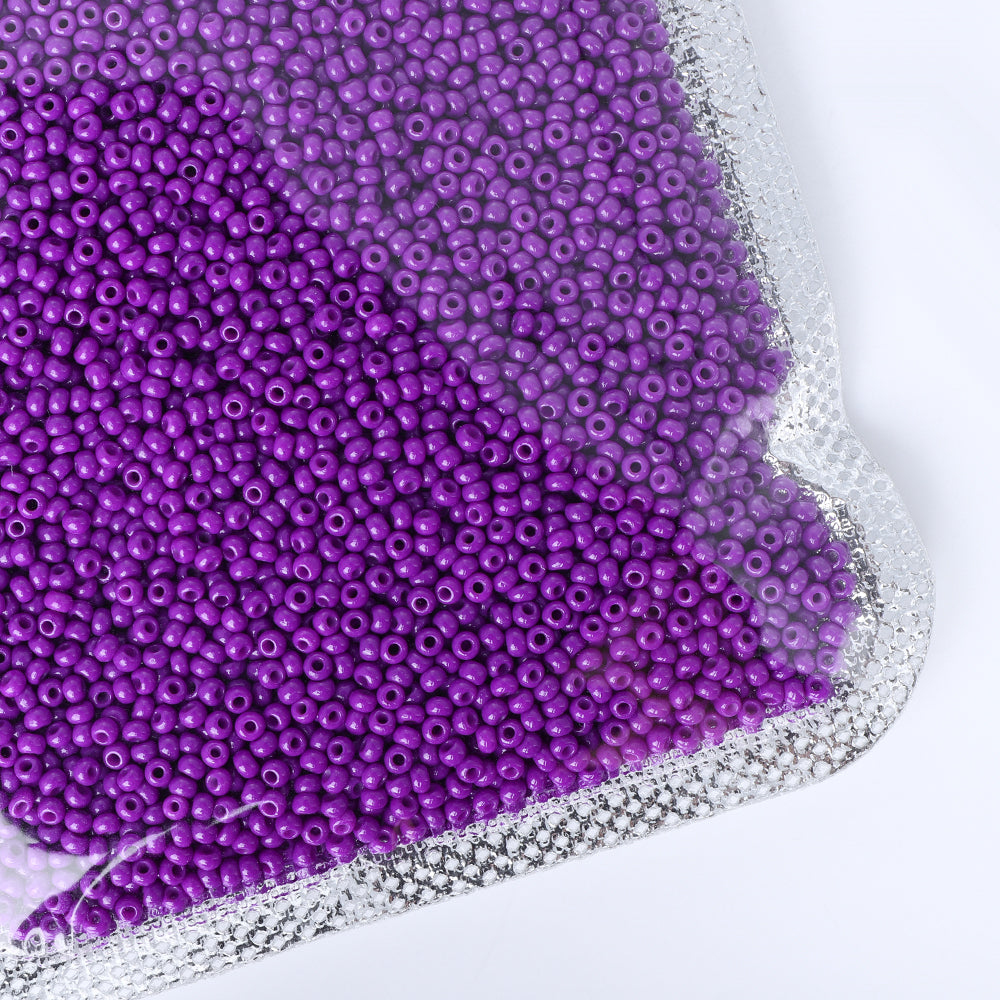 Glass Galvanized Seed Beads 12/0 Size 1.8mm GA-1054 Color WholesaleRhinestone