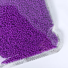 Glass galvaniserte frøperler 12/0 størrelse 1,8 mm GA-1054 farge