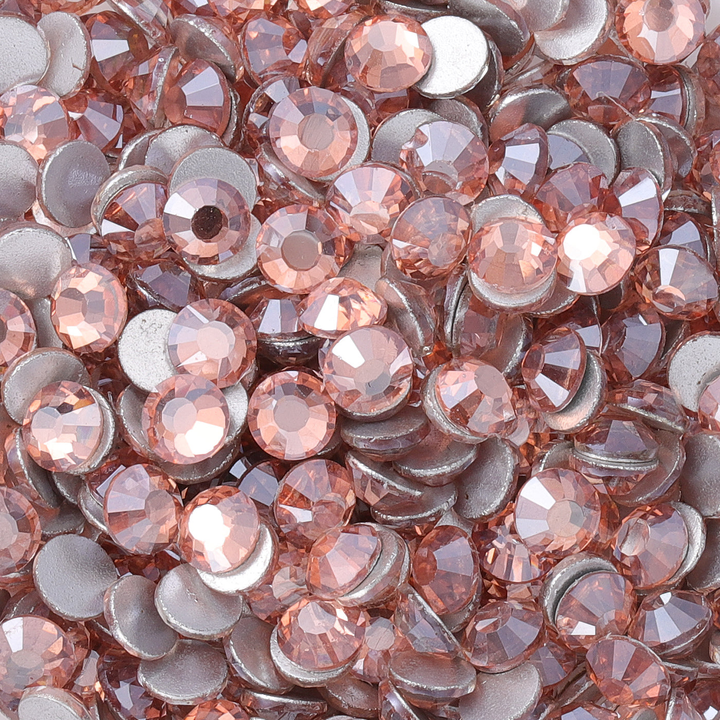 Star Champagne Glass FlatBack Rhinestones Silver Back Secondary image
