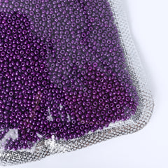 Glass galvaniserte frøperler 12/0 størrelse 1,8 mm GA-1056 farge
