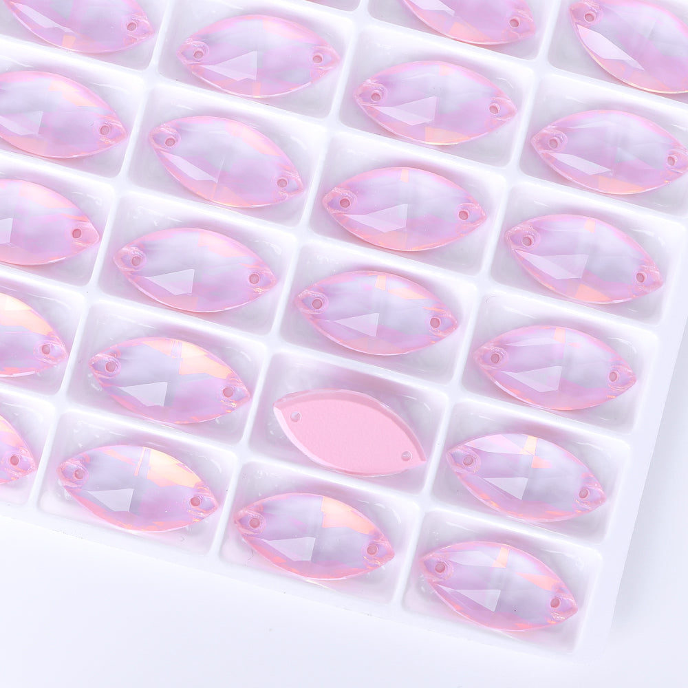 Rosaline AM Navette Shape High Quality Glass Sew-on Rhinestones WholesaleRhinestone