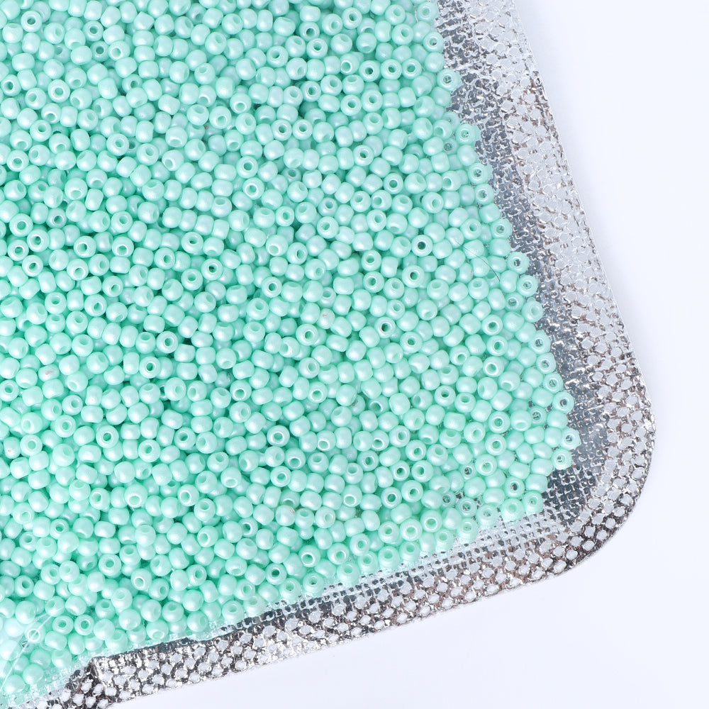Glass Galvanized Seed Beads 12/0 Size 1.8mm GA-1031 Color WholesaleRhinestone