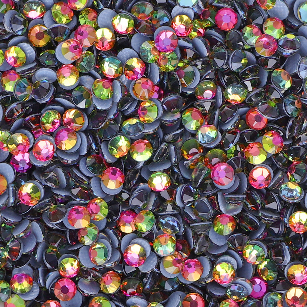 Rainbow Glass HotFix Rhinestones 16 Cut Facets Secondary image