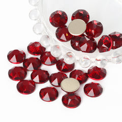 Siam XIRIUS Round Shape High Quality Glass Beveled Flat Back Rhinestones WholesaleRhinestone