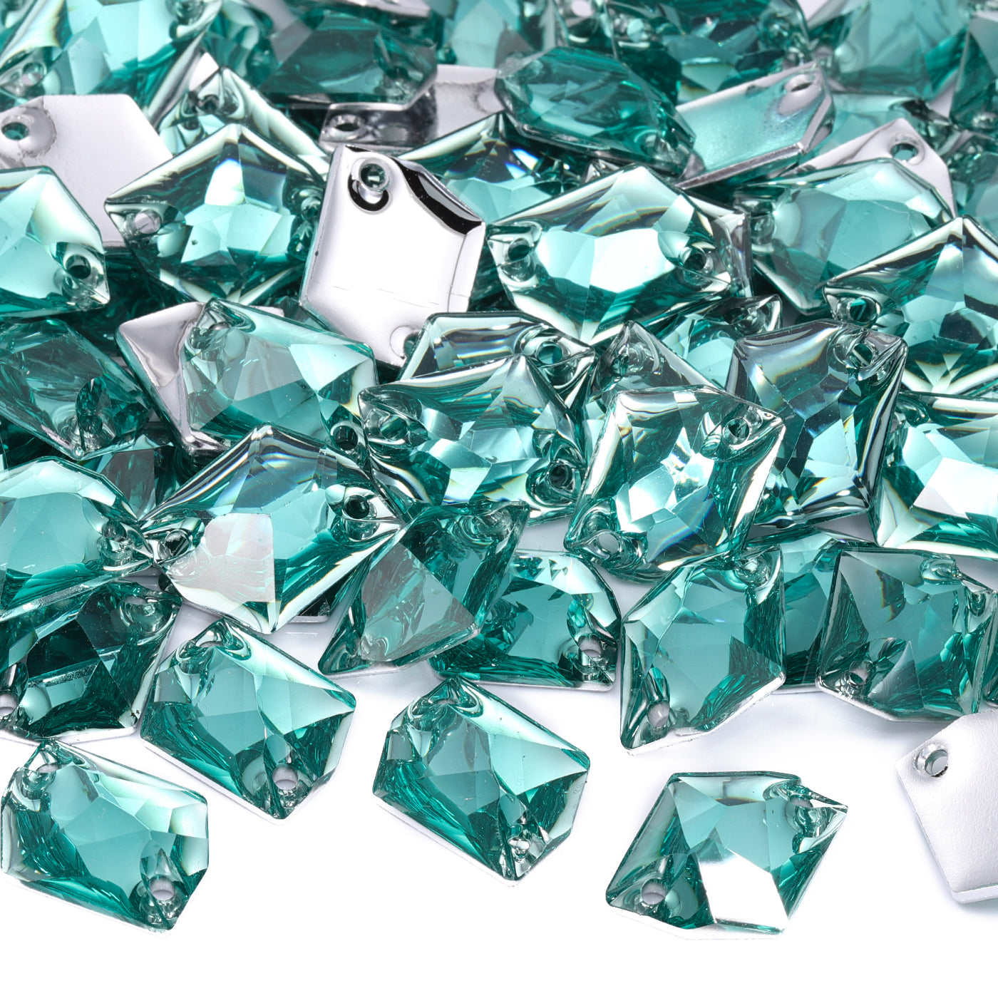 Cosmic Aquamarine Resin Sew-on Rhinestones For Dance Costume WholesaleRhinestone Hovedbillede