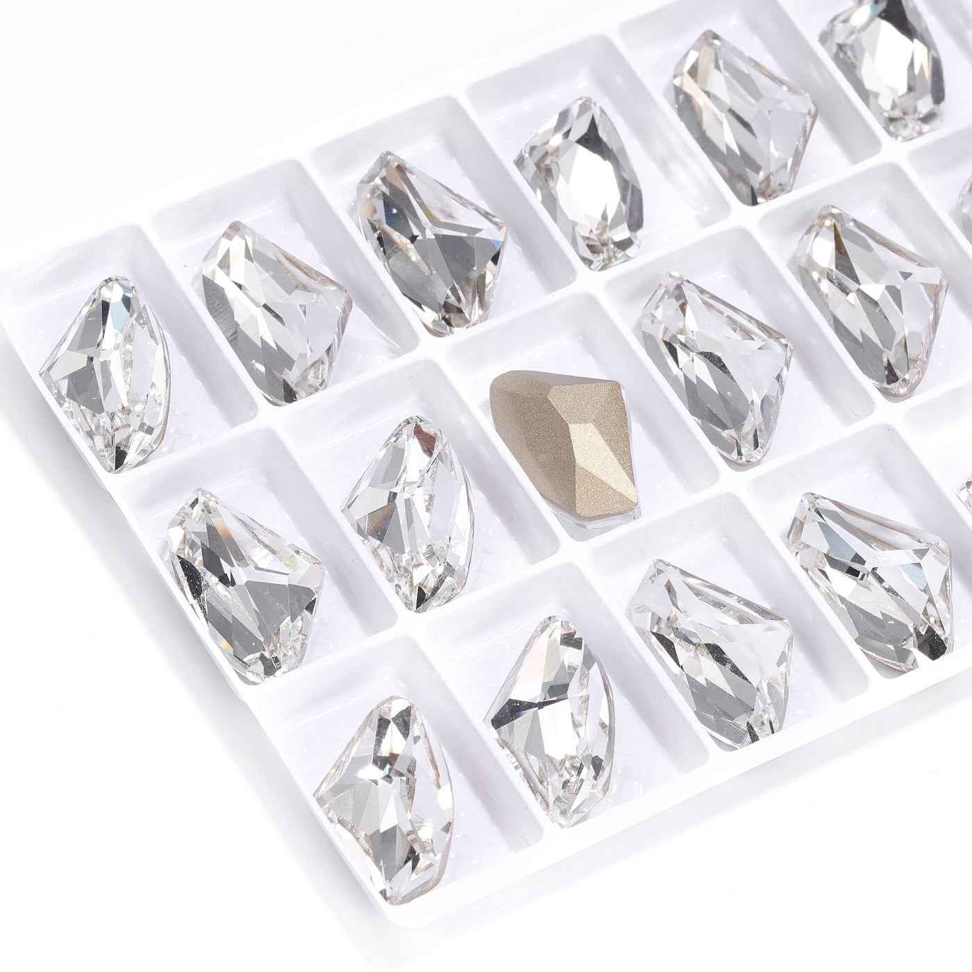 Crystal Galactic Shape High Quality Glass Pointed Back Fancy Rhinestones Второстепенное изображение товара