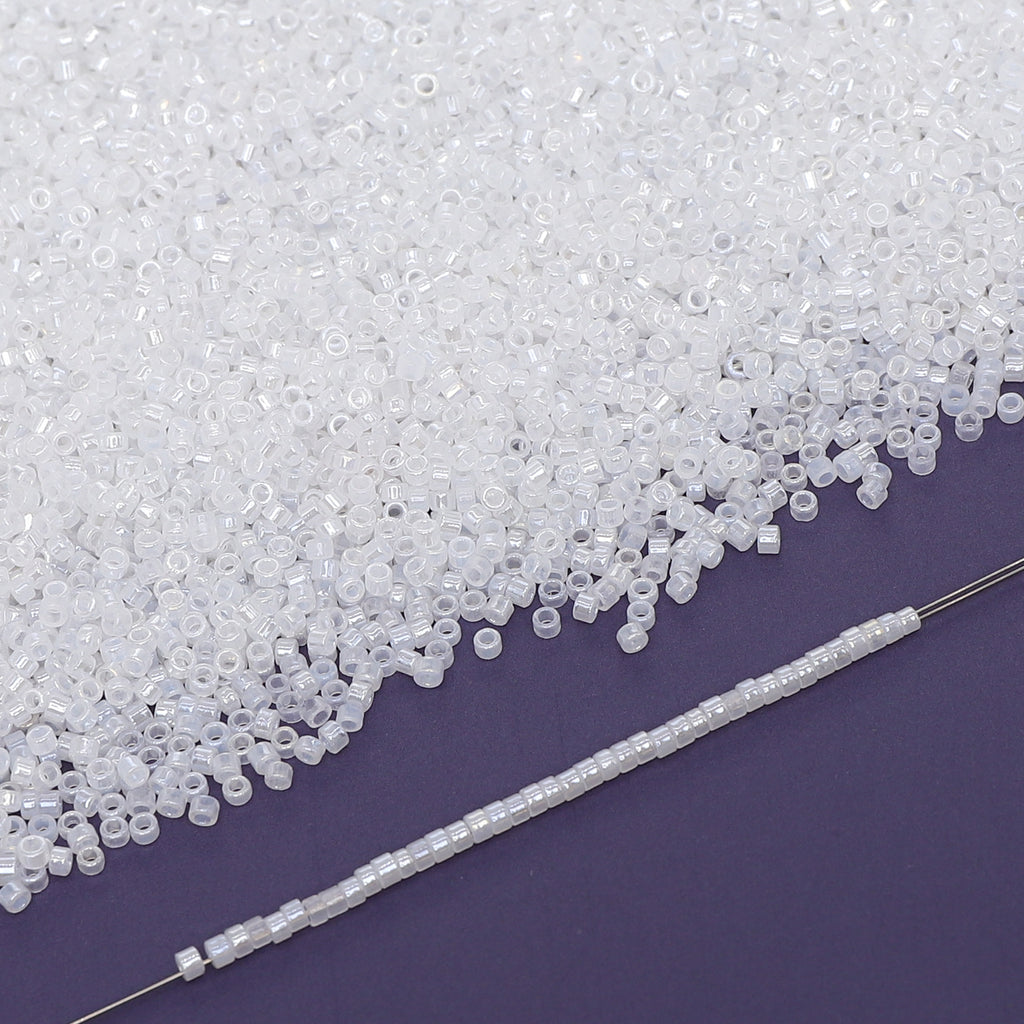 Transparent Ceylon Color Hight Quality Glass Cylinder Seed Beads 1.6 MM Size BS1003 WholesaleRhinestone