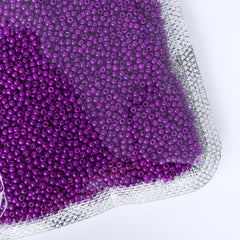 Glass galvaniserte frøperler 12/0 størrelse 1,8 mm GA-1055 farge
