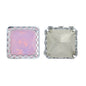 Rose Water Opal Princess Square Shape High-Quality Glass Sew-on Nest Hollow Claw Rhinestones WholesaleRhinestone