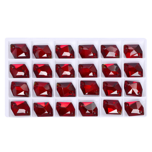 Siam Cosmic Shape High Quality Glass Sew-on Rhinestones WholesaleRhinestone