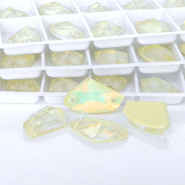 Jonquil AM Galactic Shape High Quality Glass Sew-on Rhinestones WholesaleRhinestone