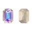 Vitrail Light Thin Octagon Shape High Quality Glass Pointed Back Fancy Rhinestones WholesaleRhinestone