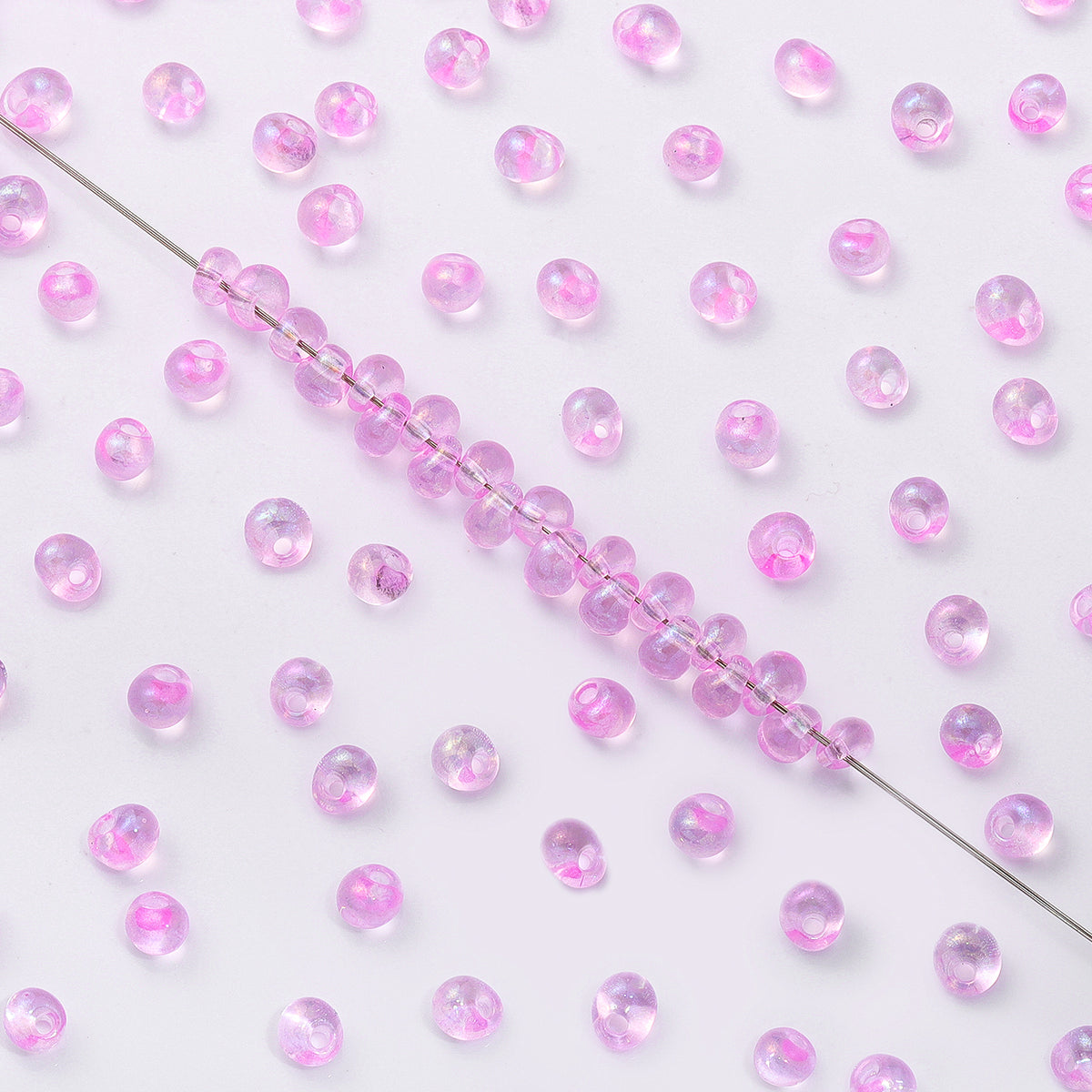 Various Colors Transparent AB Drop Shape Glass Seed Beads WholesaleRhinestone