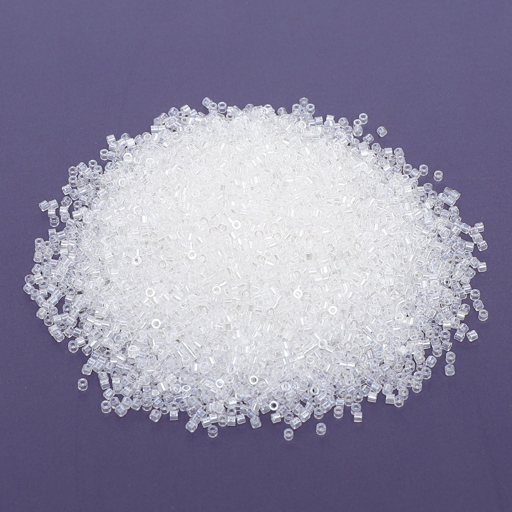 Transparent Luster Color Hight Quality Glass Cylinder Seed Beads 1.6 MM Size BS1002 WholesaleRhinestone