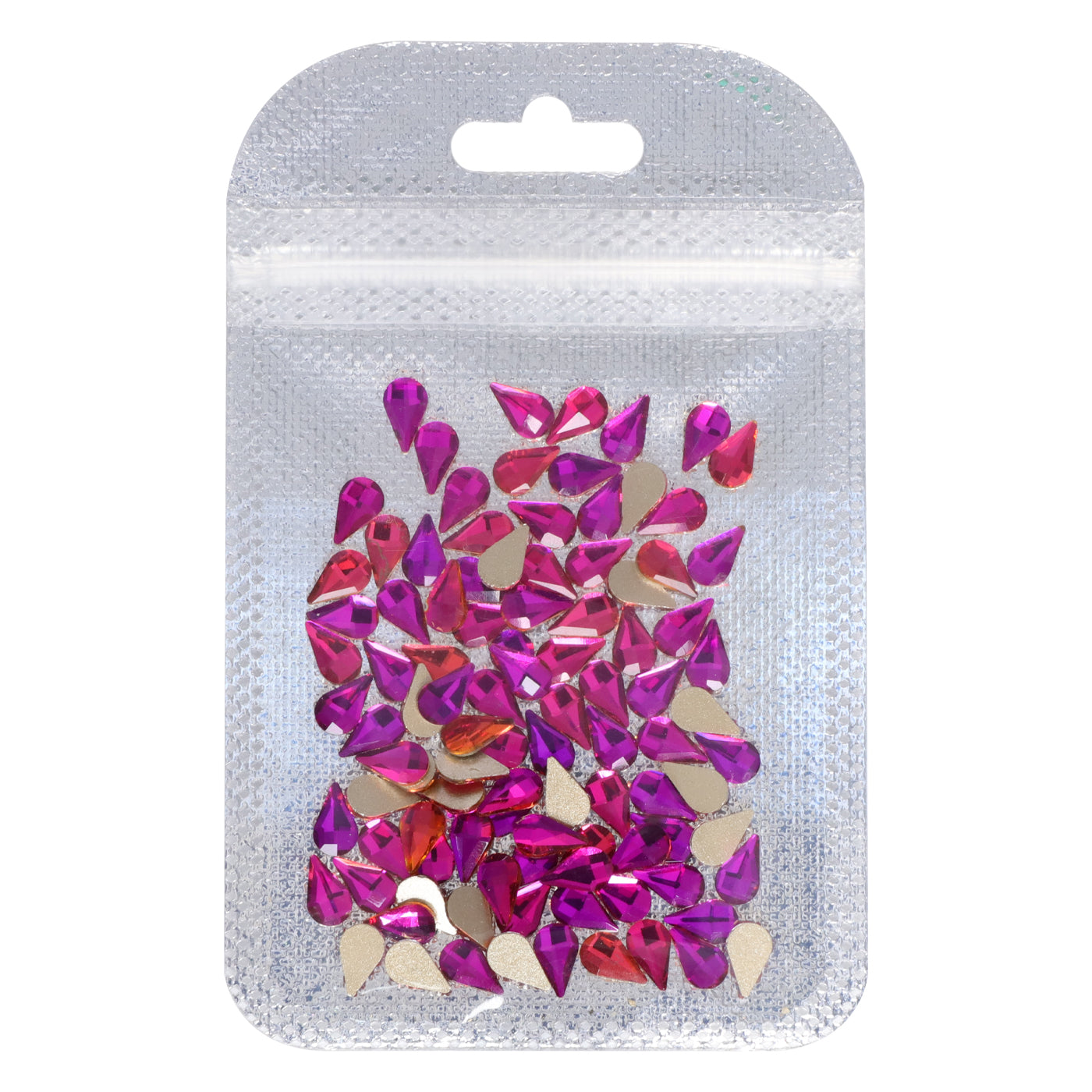 Raindrop Shape Purple Volcano Flat Back Fancy Rhinestones WholesaleRhinestone