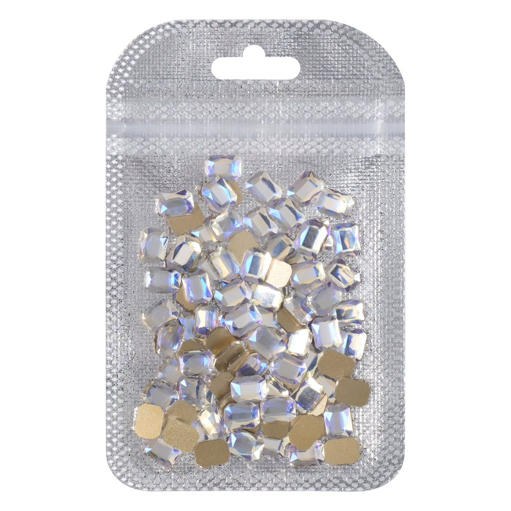 Octagon Shape Blue Moonlight Flat Back Fancy Rhinestones WholesaleRhinestone
