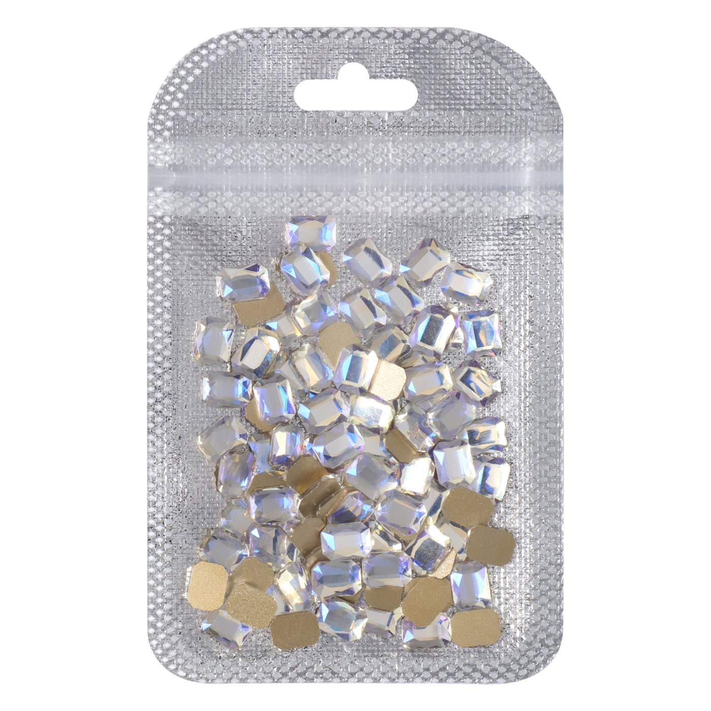 Octagon Shape Blue Moonlight Flat Back Fancy Rhinestones WholesaleRhinestone