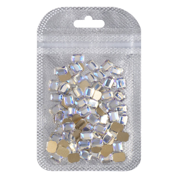 Octagon Shape Blue Moonlight Flat Back Fancy Rhinestones WholesaleRhinestone
