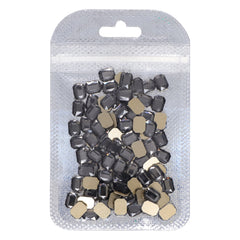 Forma de mariposa Black Flat Back Fantasy Rehinestones