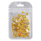 Square Shape Citrine Flat Back Fancy Rhinestones WholesaleRhinestone