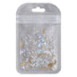 Trapeze Shape Blue Moonlight Flat Back Fancy Rhinestones WholesaleRhinestone