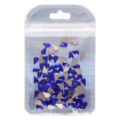 Raindrop Shape Sapphire Flat Back Fancy Rhinestones WholesaleRhinestone