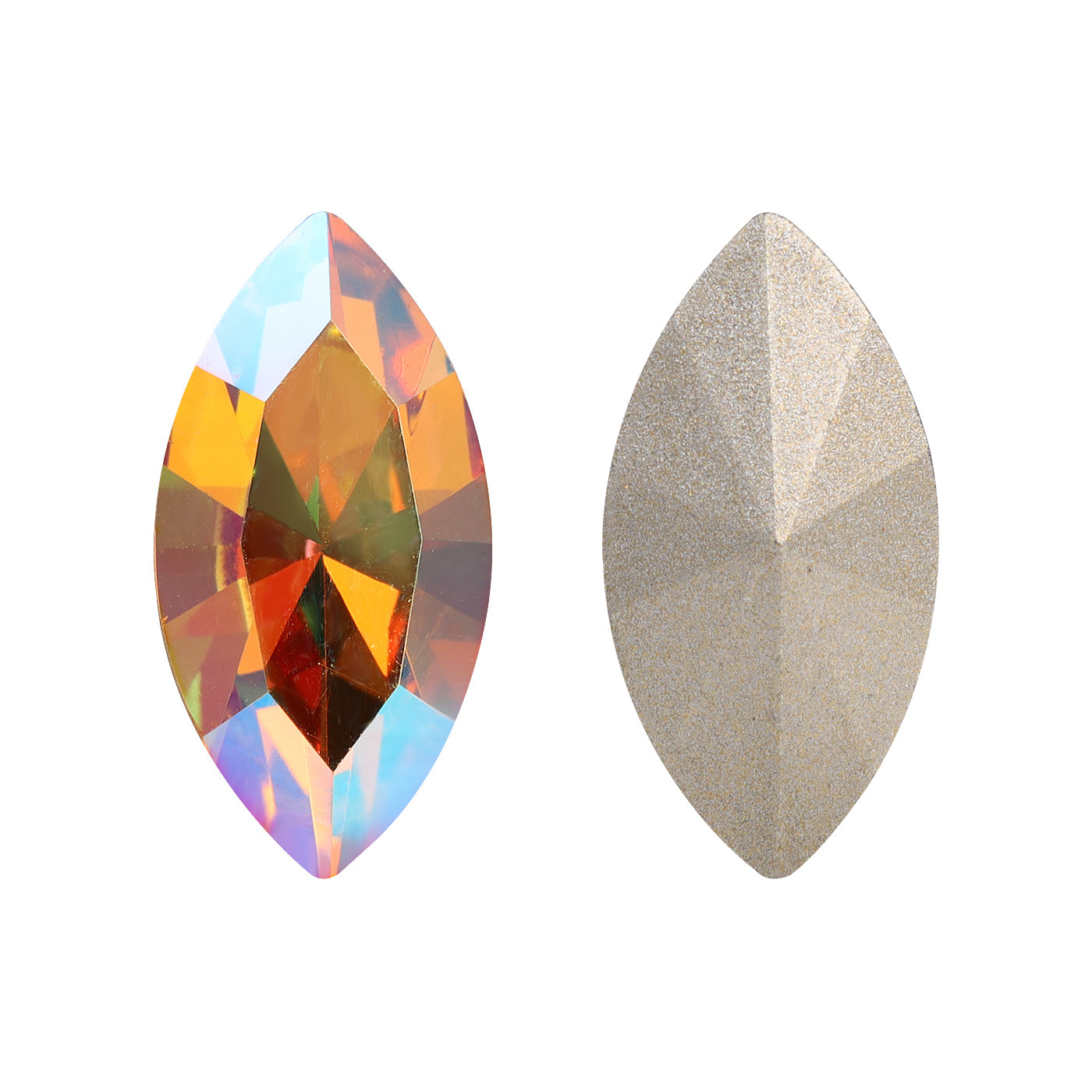 Crystal Sun Navette Shape High Quality Glass Pointed Back Fancy Rhinestones Main image