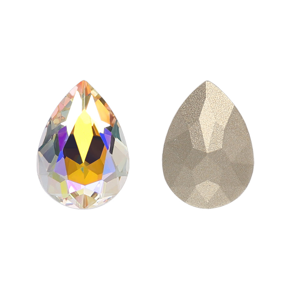 Paradise Shine Pear Shape High Quality Glass Pointed Back Fancy Rhinestones WholesaleRhinestone Main image