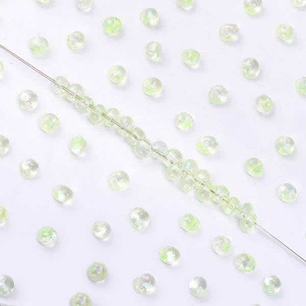 Various Colors Transparent AB Drop Shape Glass Seed Beads WholesaleRhinestone