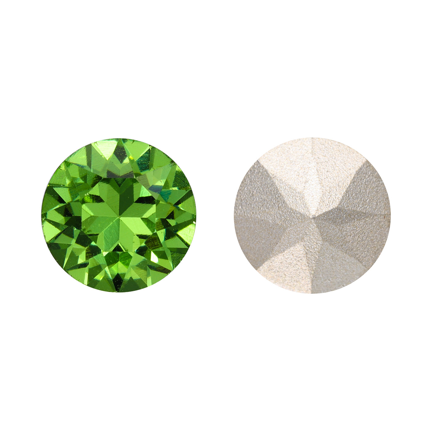 Peridot XIRIUS Chaton Shape High Quality Glass Pointed Back Fancy Rhinestones WholesaleRhinestone Hauptbild