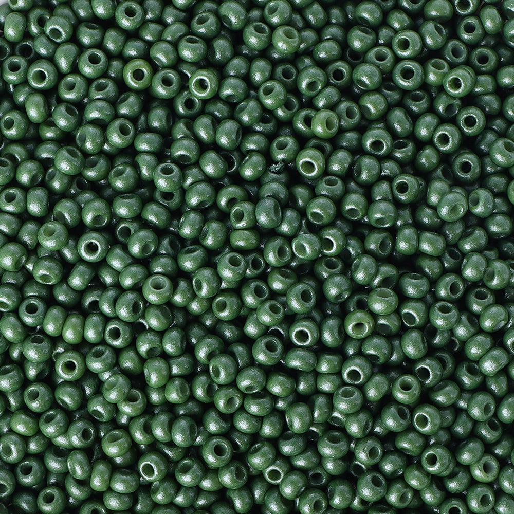 Glass Galvanized Seed Beads 12/0 Size 1.8mm GA-1040 Color WholesaleRhinestone Main image