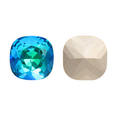 Sphinx Cushion Square Shape高品質のガラス尖った背中の派手なラインストーン