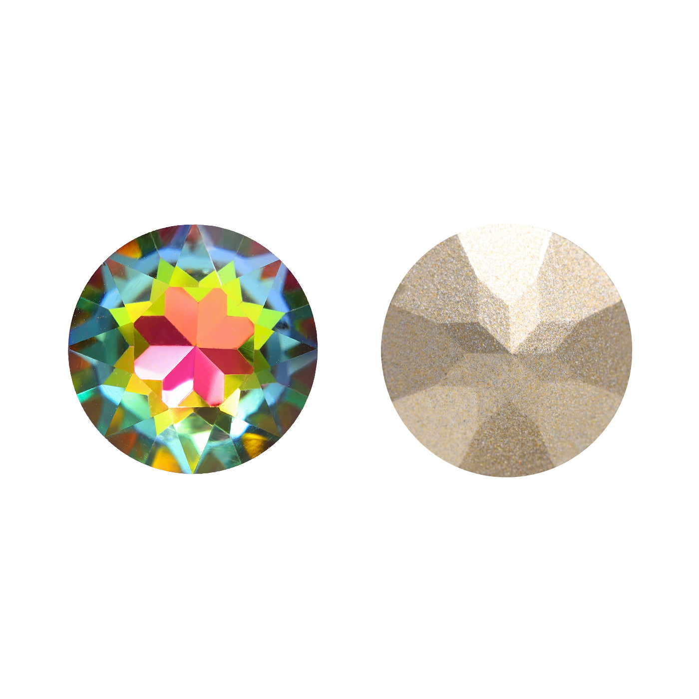 Vitrail Medium Gemstone Flower Shape High Quality Glass Pointed Back Fancy Rhinestones WholesaleRhinestone Fő kép