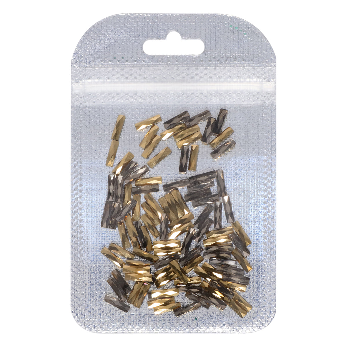 Rectangle Shape Aurum Flat Back Fancy Rhinestones WholesaleRhinestone