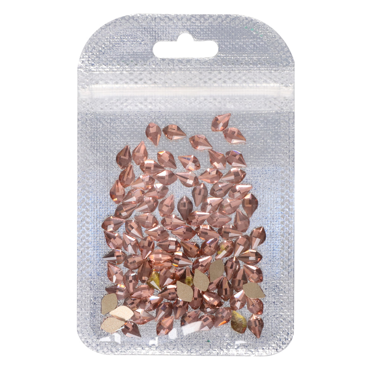 Maple leaves Shape Champagne Flat Back Fancy Rhinestones WholesaleRhinestone