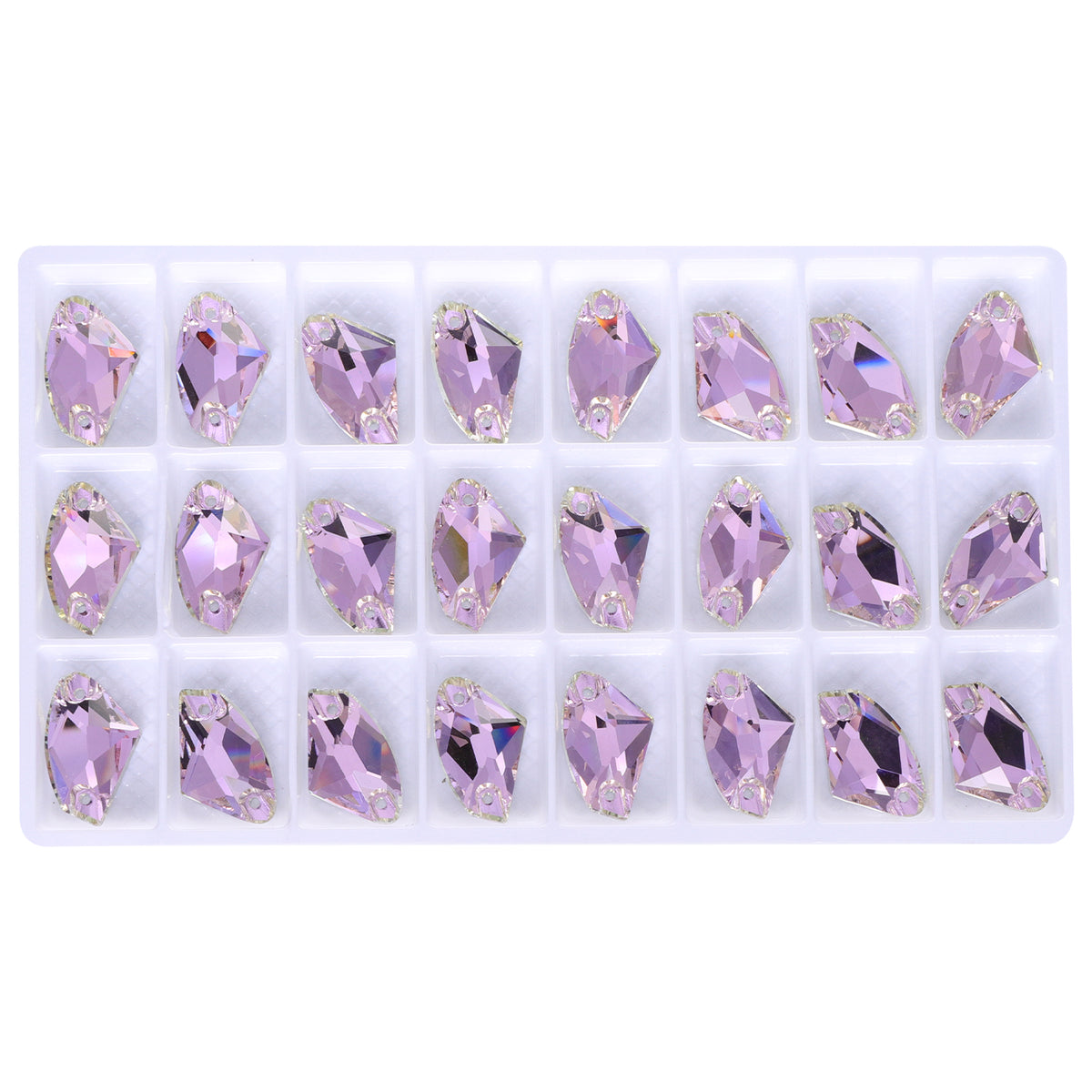 Vitrail Light Galactic Shape High Quality Glass Sew-on Rhinestones WholesaleRhinestone