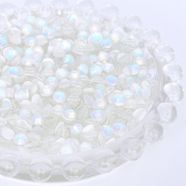Mocha Opal Crystal Glass Flat Back Rhinestones WholesaleRhinestone