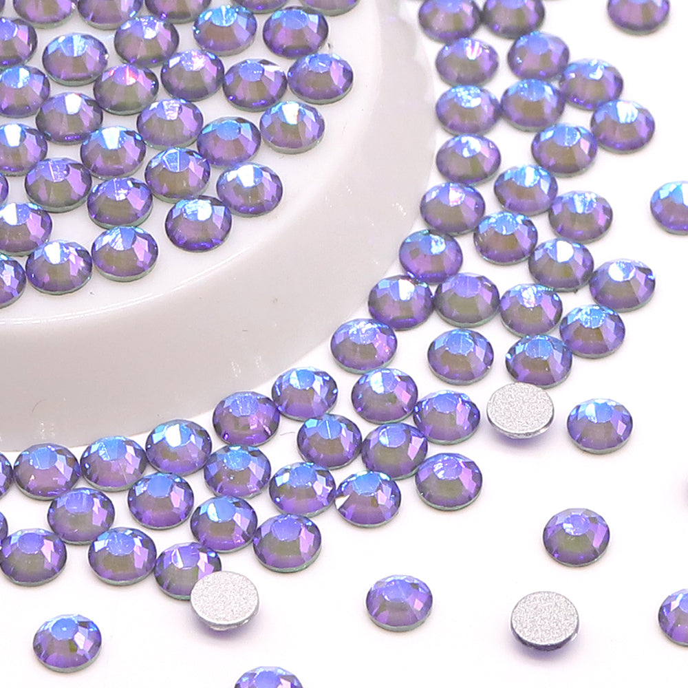 Crystal Indifference Glass FlatBack Rhinestones Silver Back WholesaleRhinestone
