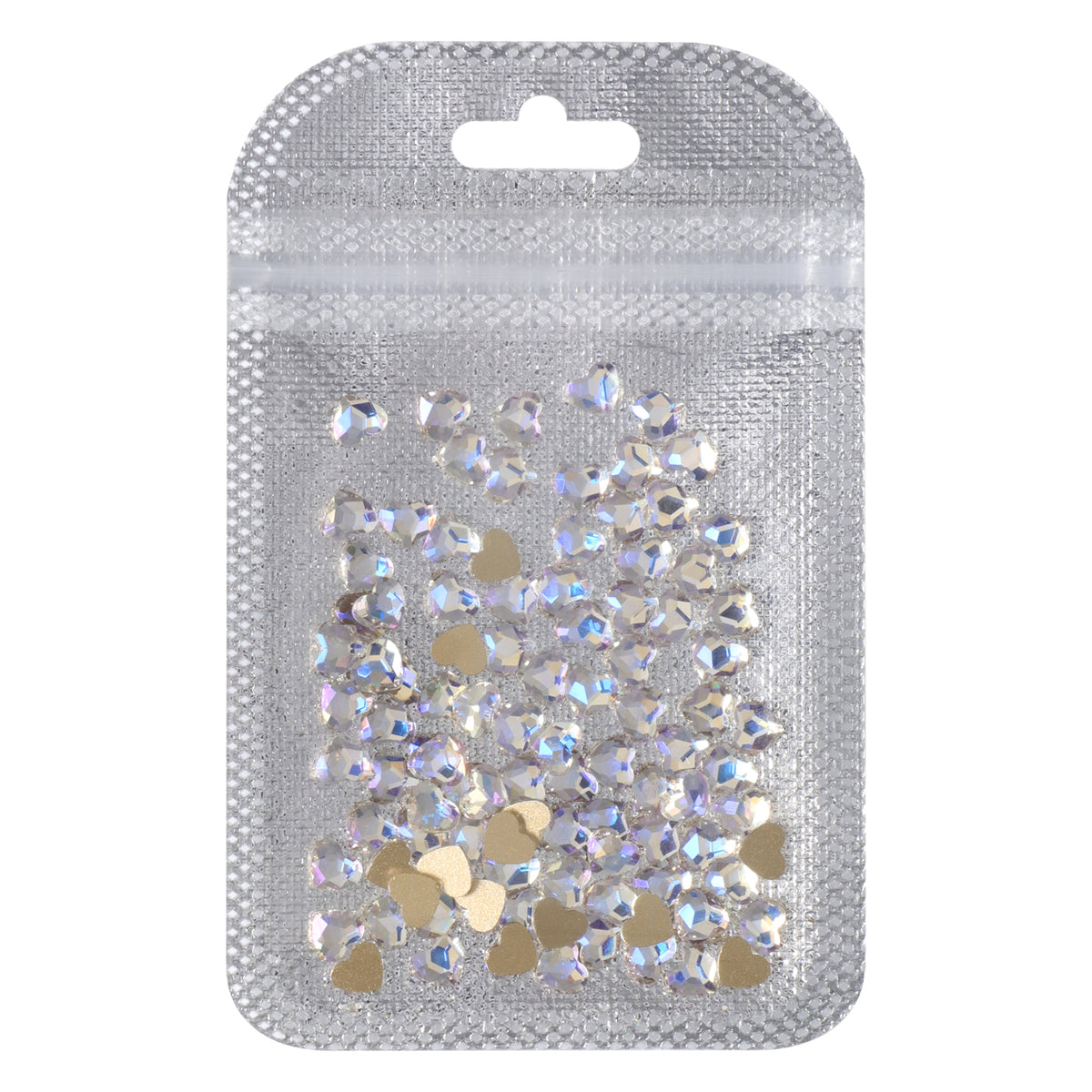 Heart Shape Blue Moonlight Flat Back Fancy Rhinestones WholesaleRhinestone