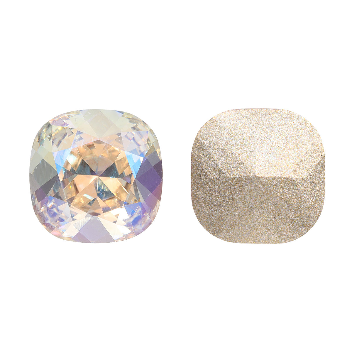 Moonlight Cushion Square Shape High Quality Glass Pointed Back Fancy Rhinestones WholesaleRhinestone Main image