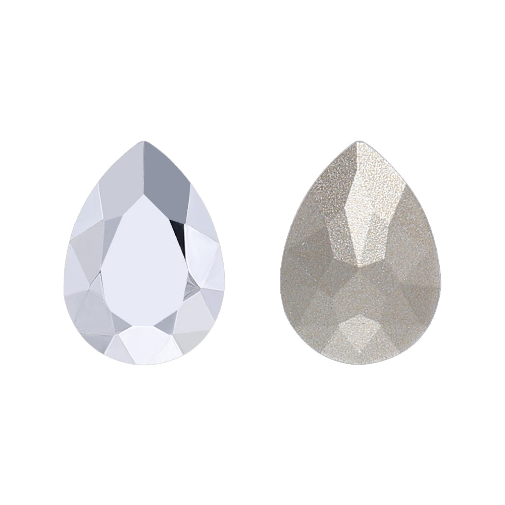 Comet Argent Light Pear Shape High Quality Glass Pointed Back Fancy Rhinestones WholesaleRhinestone Main image
