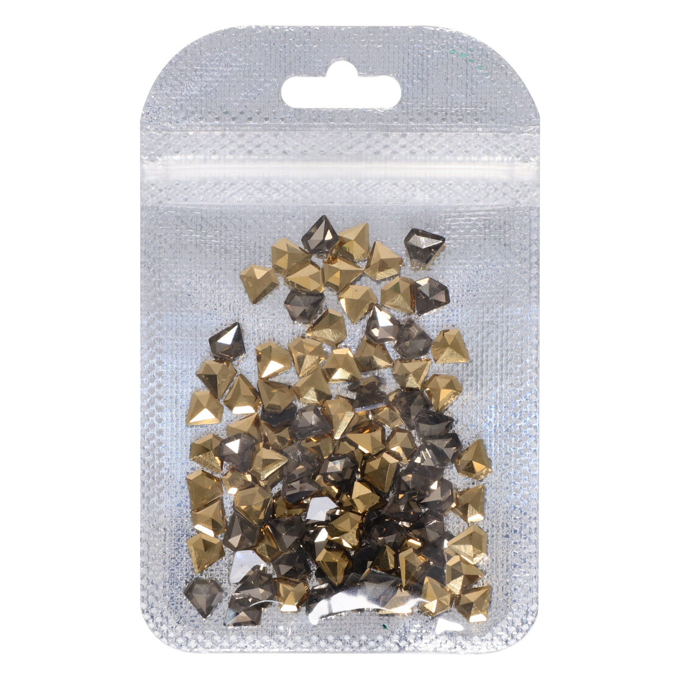 Diamond Shape Aurum Flat Back Fancy Rhinestones WholesaleRhinestone