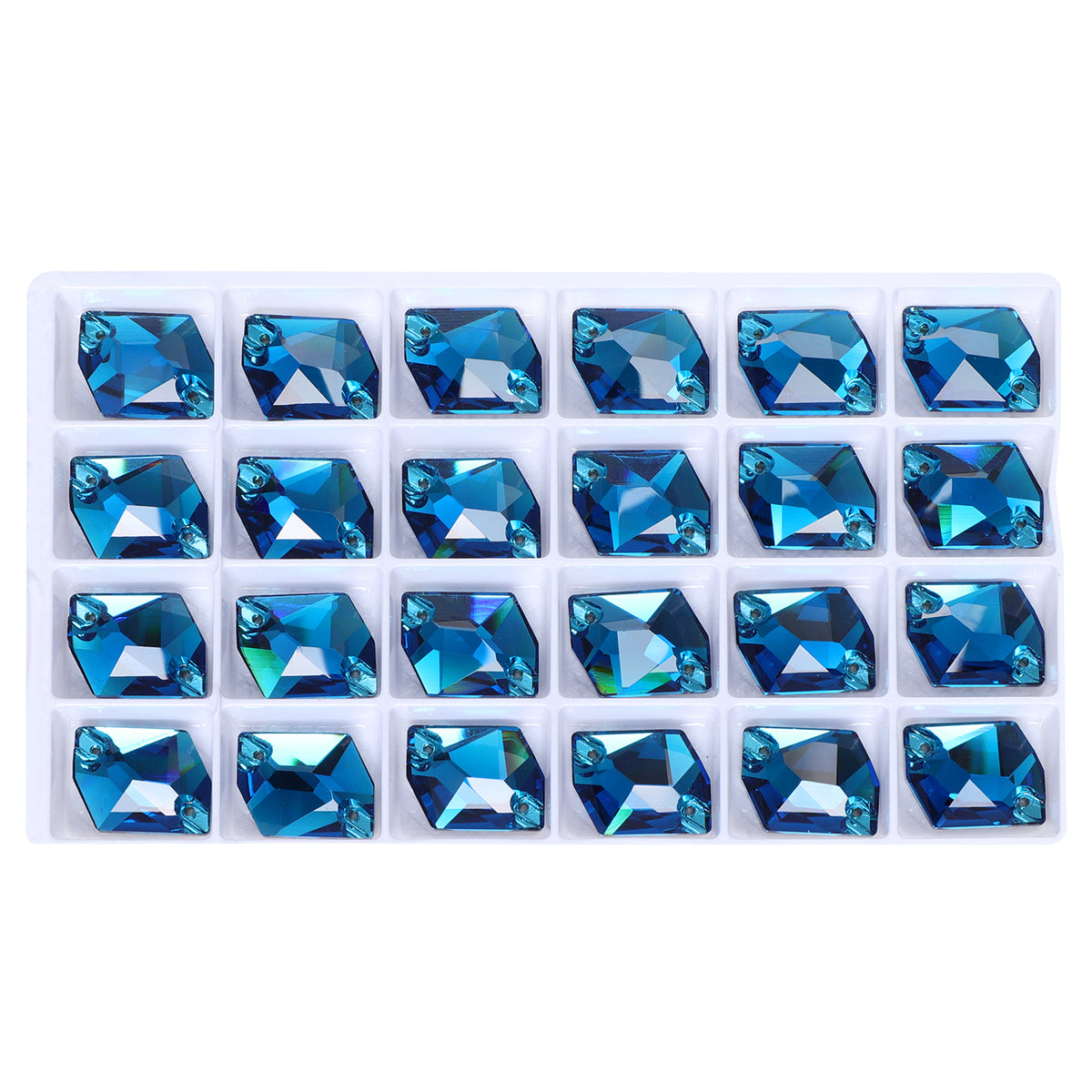 Indicolite Cosmic Shape High Quality Glass Sew-on Rhinestones WholesaleRhinestone